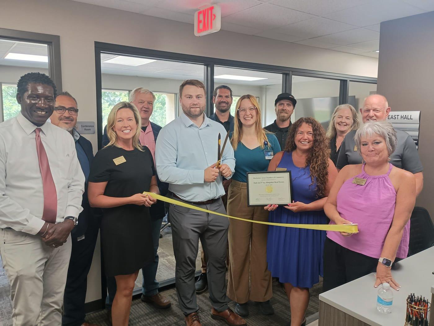 The Hub on 3rd grand opening in downtown Rochester